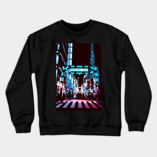 Japan - 'Blue kabukicho' Crewneck Sweatshirt